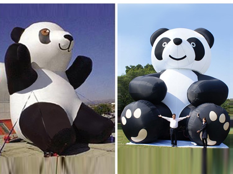 石阡充气熊猫展示